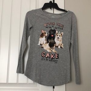 Gray birthday shirt
